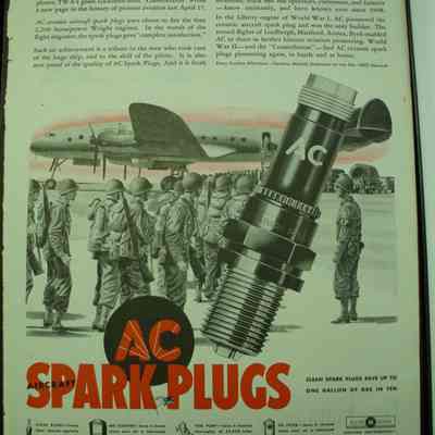 AC Spark Plug Ad