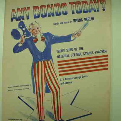 Any Bonds Today Sheet Music