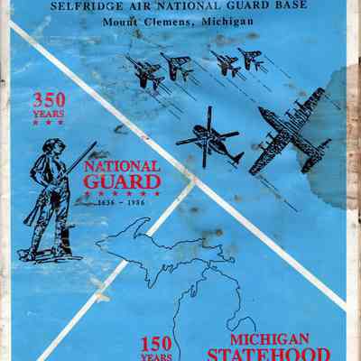 1986 Selfridge Air Show Program
