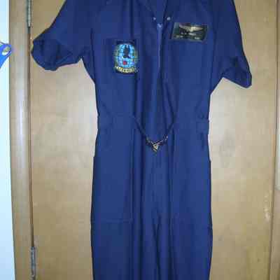 Blue US Navy Flight Suit