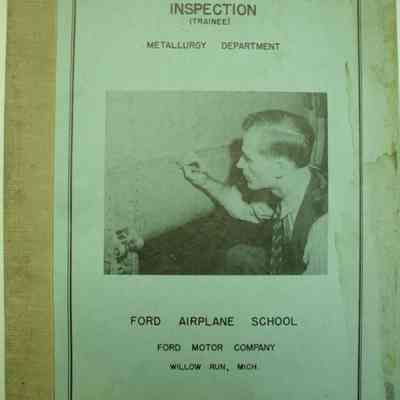 Ford Airplane School Inspection Manual