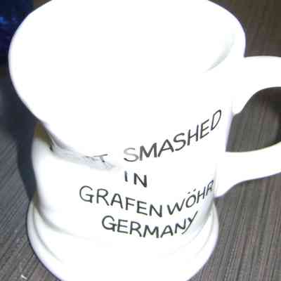 "I Got Smashed in Grafenwoehr" mug