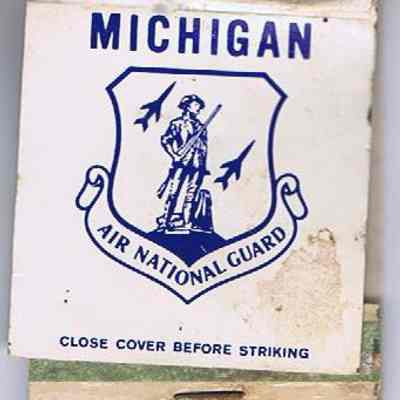 Air National Guard Matchbook