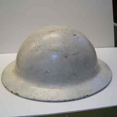 Civil defense helmet, plain