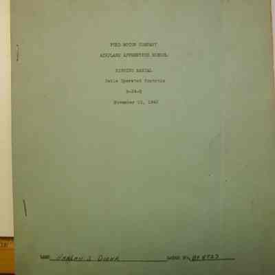 Ford Airplane School Rigging manual