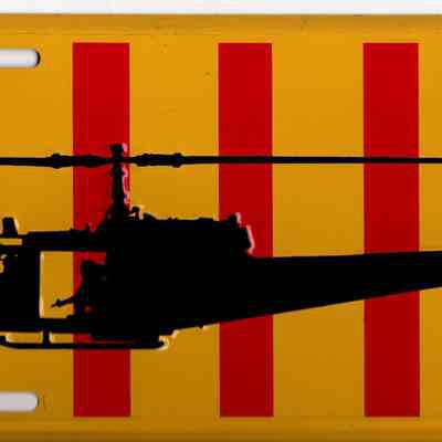 Vietnam Veteran License plate