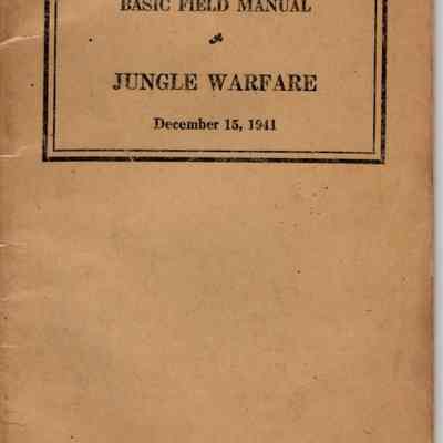 FM 31-20 Jungle warfare manual