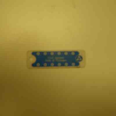 Michigan Civil Defense ID tag