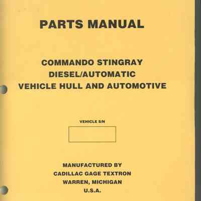 Commando Stingray Diesel/Automatic Manual