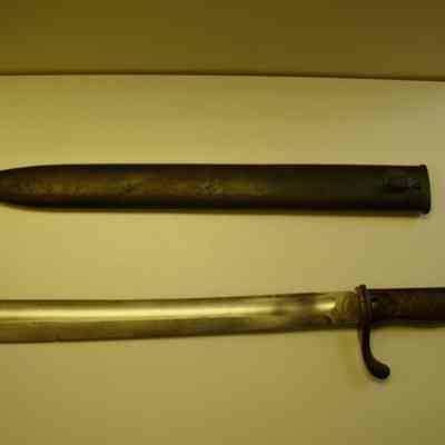WWI German "butcher" bayonet