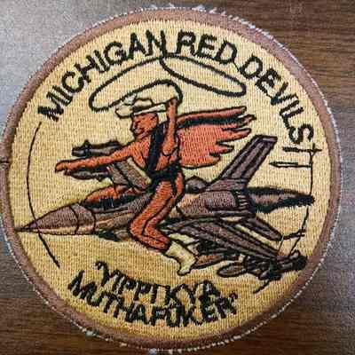 107th Fighter Squadron Patch