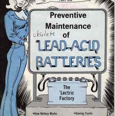 Preventive Maintenance of Lead Acid Batteries.