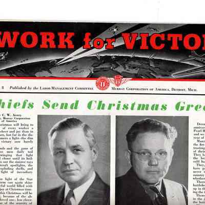 December 1943 issue of Work for Victory