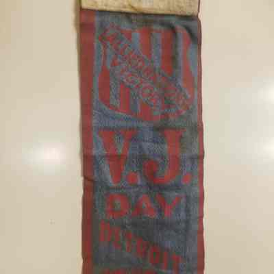 VJ Day Ribbon Detroit