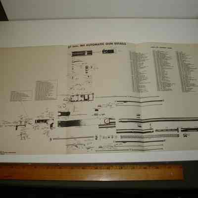 37mm M4 Automatic Gun Part Diagram