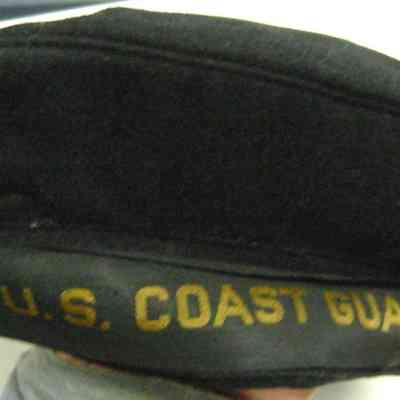 Al Kopack Service Cap: Hat - Woolen with Black Satin band, Kopack written underneath sweatband.