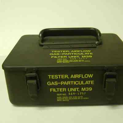 Airflow Tester, Gas Particulate Filter Unit M39