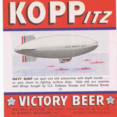 Koppitz Victory Beer label #1
