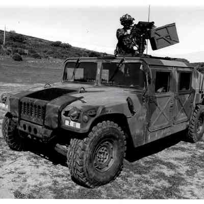 M1025 with Mk19