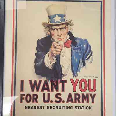 Replica WWI Recruiting Poster