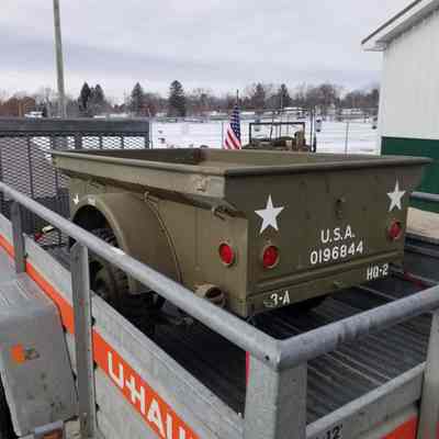1/4 Ton Jeep trailer