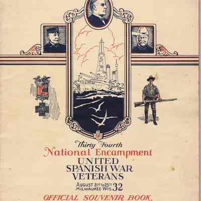 Spanish American War Verterand Booklet