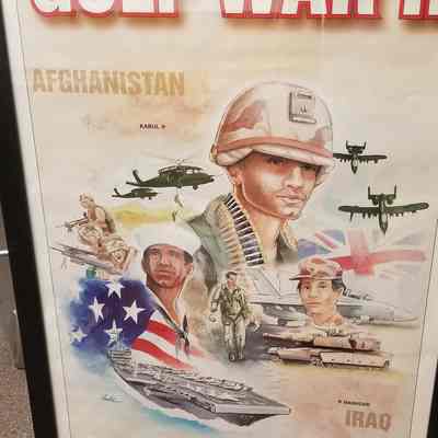 Gulf War II poster