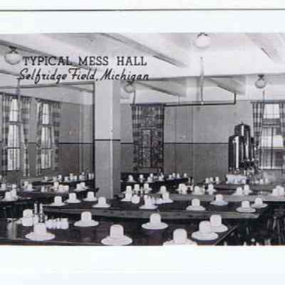 Typical Mess Hall, Selfridge Field