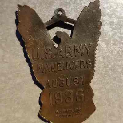 Second Army Maneuvers Medal