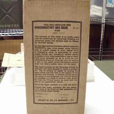 Non-Combatatnt Gas Mask in Box