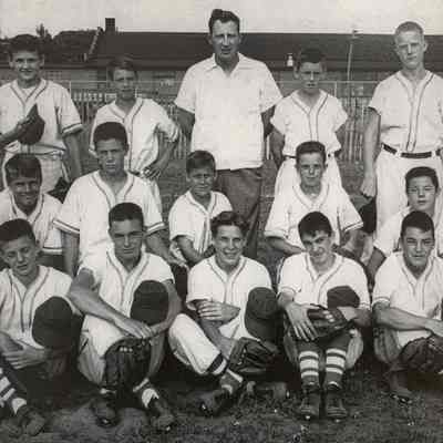 1958 -First Babe Ruth Team