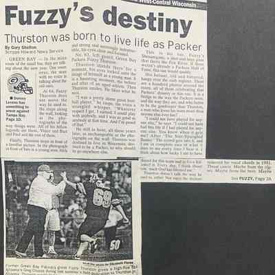 Fuzzy Thurston’s Destiny 01/03/1998