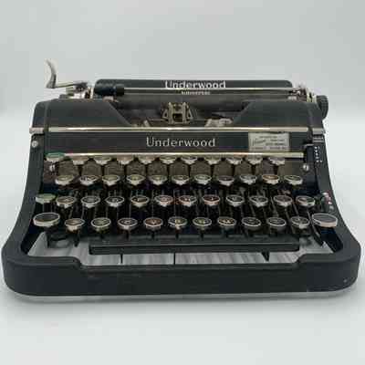Underwood Typewriter