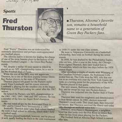 Fuzzy Thurston News Publication 09/19/1999