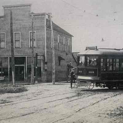 Streetcar Downtown Altoona 1914-1931