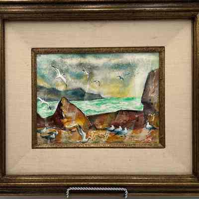 Gull Cove Painting by Ben Shute