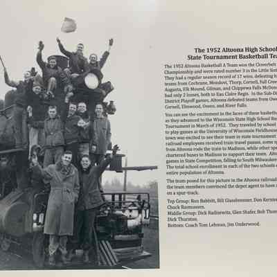 1952 AHS State Basketball Team