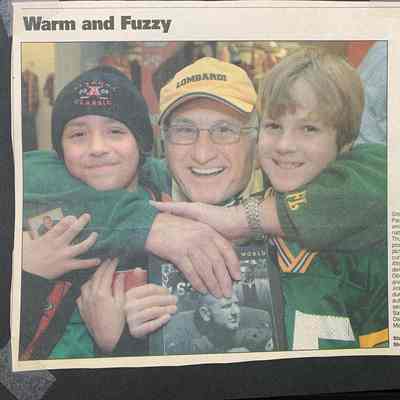 Warm & Fuzzy Newspsper article