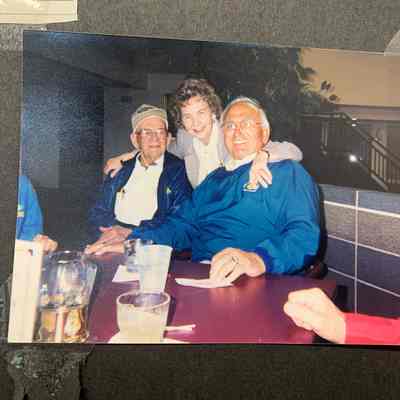 Picture of Bob Thurston, Betty (Gilbert) Welter and Fuzzy Thurston