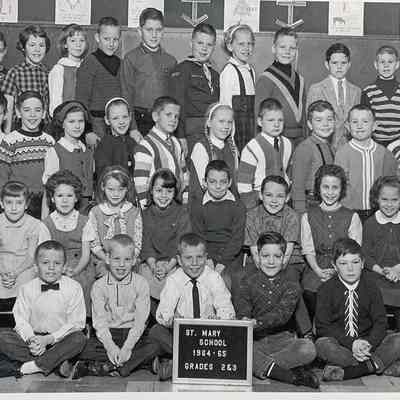 St.Mary’s Grade 2 & 3, 1964-65