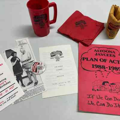 Centennial memorabilia.