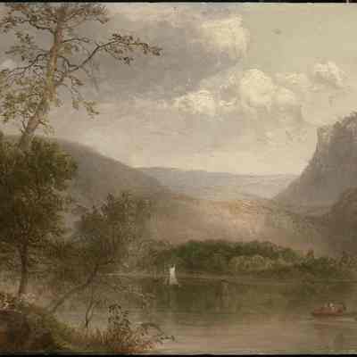 VIEW ON A NEW HAMPSHIRE LAKE