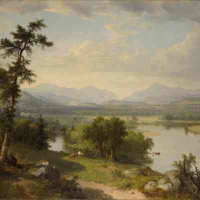 WHITE MOUNTAINS SCENERY, FRANCONIA NOTCH
