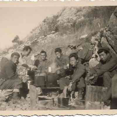 Author's Personal Collection: Unidentified 442nd Combat Team - Undated Actual Photo