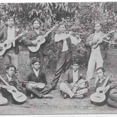 The Iao Valley Orchestra, Wailuku, Maui 1907