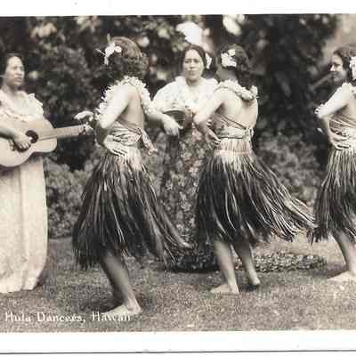 Hula Dancers Folder