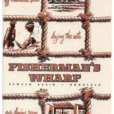 Fisherman's Wharf at Kewalo Basin, Honolulu Menu