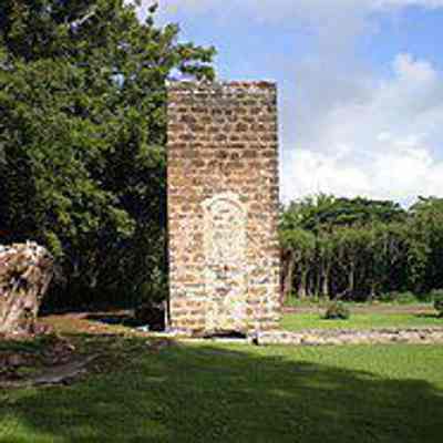 For reference only: Brick chimney of Old Sugar Mill