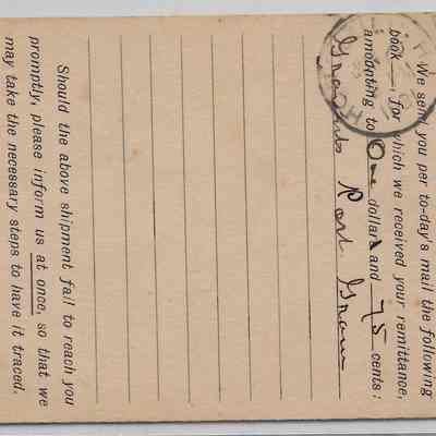 Author's Personal Collection: Cancellations from New York, San Francisco and Honolulu