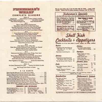 Author's Personal Collection: 2 Page menu